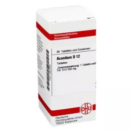 ACONITUM D 12 Tablet, 80 Kapsül