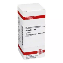 AESCULUS D 4 Tablet, 80 Kapsül