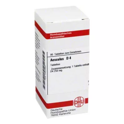 AESCULUS D 4 Tablet, 80 Kapsül AESCULUS D 4 Tablet, 80 Kapsül