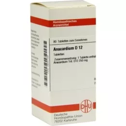 ANACARDIUM D 12 Tablet, 80 Kapsül