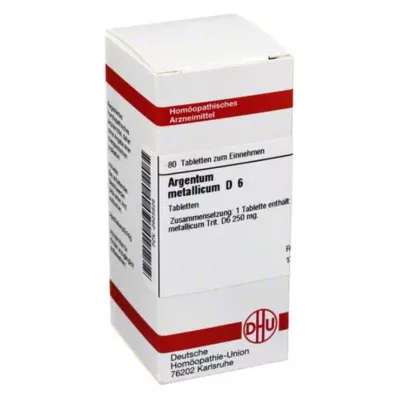 ARGENTUM METALLICUM D 6 Tablet, 80 Kapsül ARGENTUM METALLICUM D 6 Tablet, 80 Kapsül