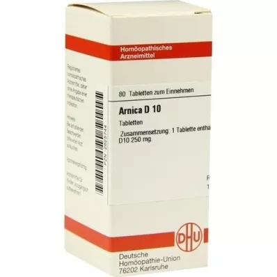 ARNICA D 10 Tablet, 80 Kapsül