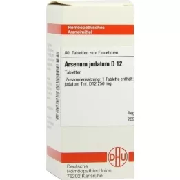 ARSENUM JODATUM D 12 Tablet, 80 Kapsül