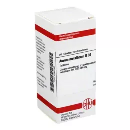 AURUM METALLICUM D 30 Tablet, 80 Kapsül