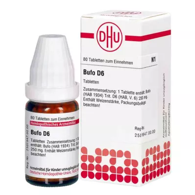 BUFO D 6 Tablet, 80 Kapsül BUFO D 6 Tablet, 80 Kapsül