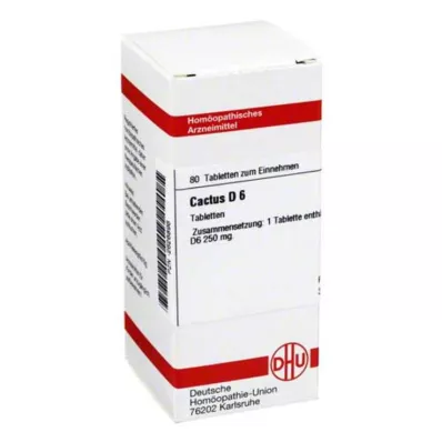 CACTUS D 6 Tablet, 80 Kapsül CACTUS D 6 Tablet, 80 Kapsül