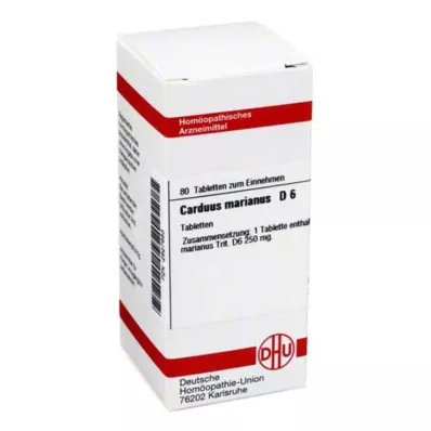 CARDUUS MARIANUS D 6 Tablet, 80 Kapsül CARDUUS MARIANUS D 6 Tablet, 80 Kapsül