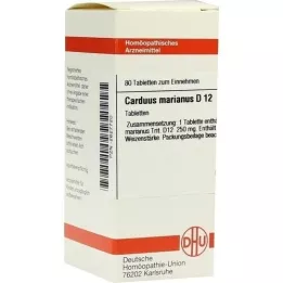 CARDUUS MARIANUS D 12 Tablet, 80 Kapsül