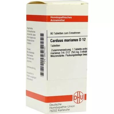 CARDUUS MARIANUS D 12 Tablet, 80 Kapsül CARDUUS MARIANUS D 12 Tablet, 80 Kapsül