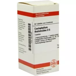 CAULOPHYLLUM THALICTROIDES D 6 Tablet, 80 Kapsül