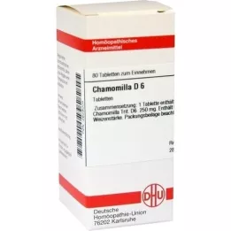 CHAMOMILLA D 6 Tablet, 80 Kapsül