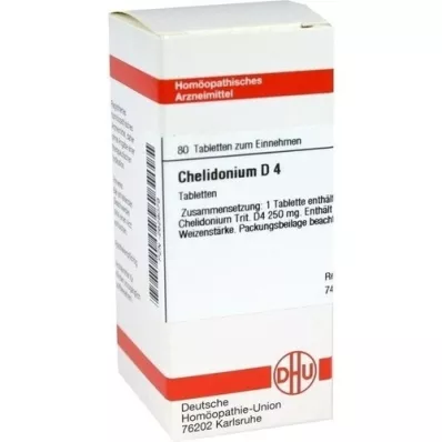 CHELIDONIUM D 4 Tablet, 80 Kapsül