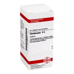 CHELIDONIUM D 4 Tablet, 80 Kapsül