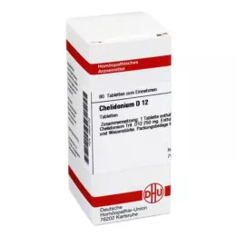 CHELIDONIUM D 12 Tablet, 80 Kapsül