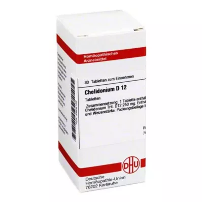 CHELIDONIUM D 12 Tablet, 80 Kapsül