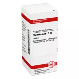 CHOLESTERINUM D 12 Tablet, 80 Kapsül