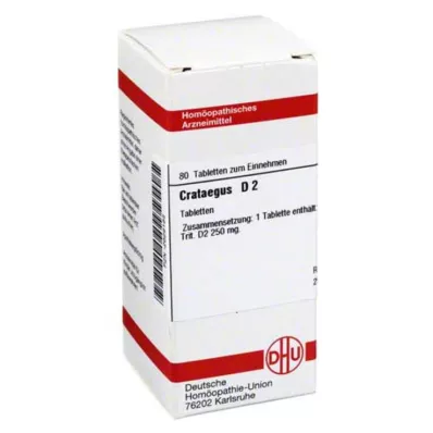 CRATAEGUS D 2 Tablet, 80 Kapsül CRATAEGUS D 2 Tablet, 80 Kapsül
