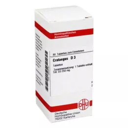 CRATAEGUS D 3 Tablet, 80 Kapsül