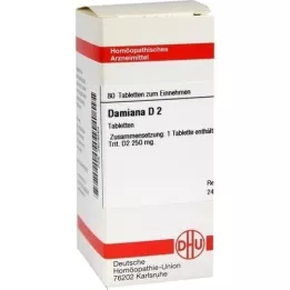 DAMIANA D 2 Tablet, 80 Kapsül