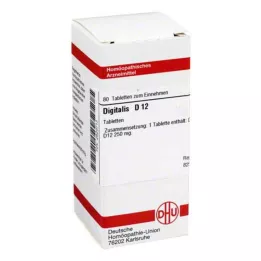 DIGITALIS D 12 Tablet, 80 Kapsül