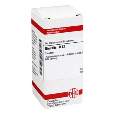 DIGITALIS D 12 Tablet, 80 Kapsül DIGITALIS D 12 Tablet, 80 Kapsül
