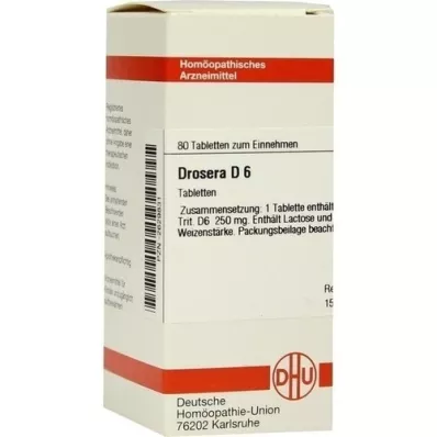 DROSERA D 6 Tablet, 80 Kapsül