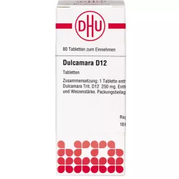 DULCAMARA D 12 Tablet, 80 Kapsül