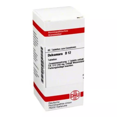 DULCAMARA D 12 Tablet, 80 Kapsül