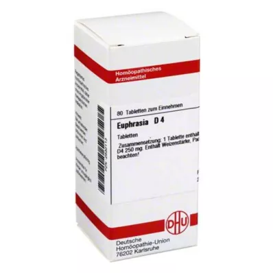 EUPHRASIA D 4 Tablet, 80 Kapsül