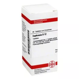 EUPHRASIA D 12 Tablet, 80 Kapsül