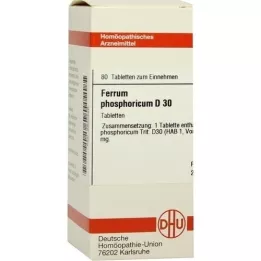 FERRUM PHOSPHORICUM D 30 Tablet, 80 Kapsül