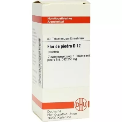 FLOR DE PIEDRA D 12 Tablet, 80 Kapsül