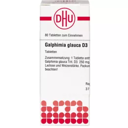 GALPHIMIA GLAUCA D 3 Tablet, 80 Kapsül