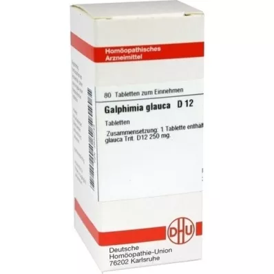GALPHIMIA GLAUCA D 12 Tablet, 80 Kapsül