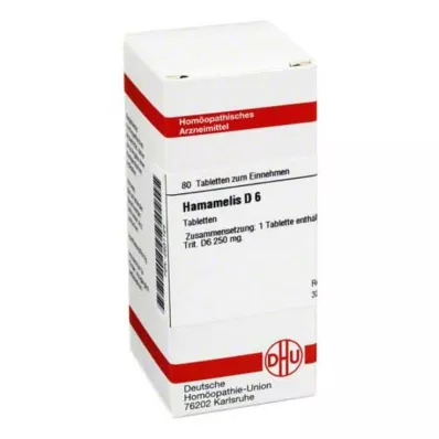 HAMAMELIS D 6 Tablet, 80 Kapsül HAMAMELIS D 6 Tablet, 80 Kapsül