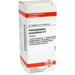 HARPAGOPHYTUM PROCUMBENS D 6 Tablet, 80 Kapsül