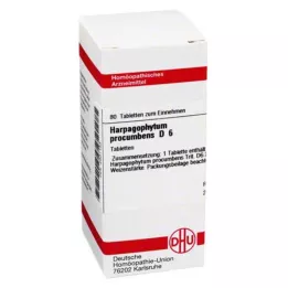 HARPAGOPHYTUM PROCUMBENS D 6 Tablet, 80 Kapsül