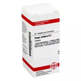 HEPAR SULFURIS D 2 Tablet, 80 Kapsül