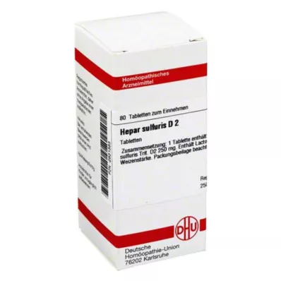HEPAR SULFURIS D 2 Tablet, 80 Kapsül HEPAR SULFURIS D 2 Tablet, 80 Kapsül