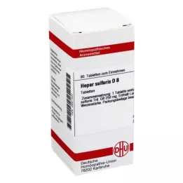 HEPAR SULFURIS D 8 Tablet, 80 Kapsül