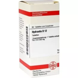 HYDRASTIS D 12 Tablet, 80 Kapsül