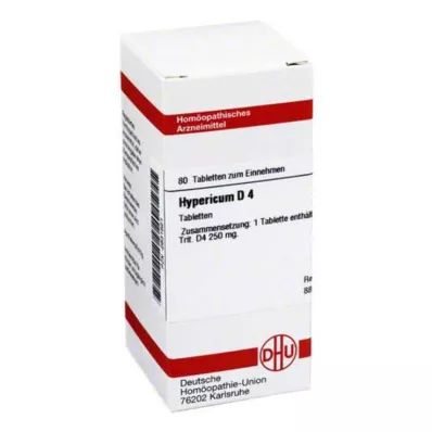 HYPERICUM D 4 Tablet, 80 Kapsül