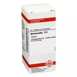 IPECACUANHA D 6 Tablet, 80 Kapsül