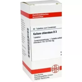 KALIUM CHLORATUM D 3 Tablet, 80 Kapsül