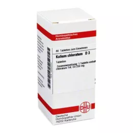 KALIUM CHLORATUM D 3 Tablet, 80 Kapsül