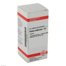 KALIUM SULFURICUM D 6 Tablet, 80 Kapsül