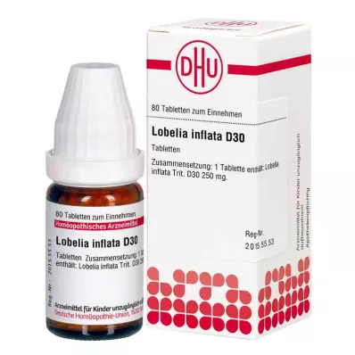 LOBELIA INFLATA D 30 Tablet, 80 Kapsül