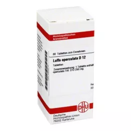 LUFFA OPERCULATA D 12 Tablet, 80 Kapsül