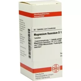 MAGNESIUM FLUORATUM D 12 Tablet, 80 Kapsül