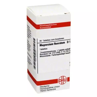 MAGNESIUM FLUORATUM D 12 Tablet, 80 Kapsül